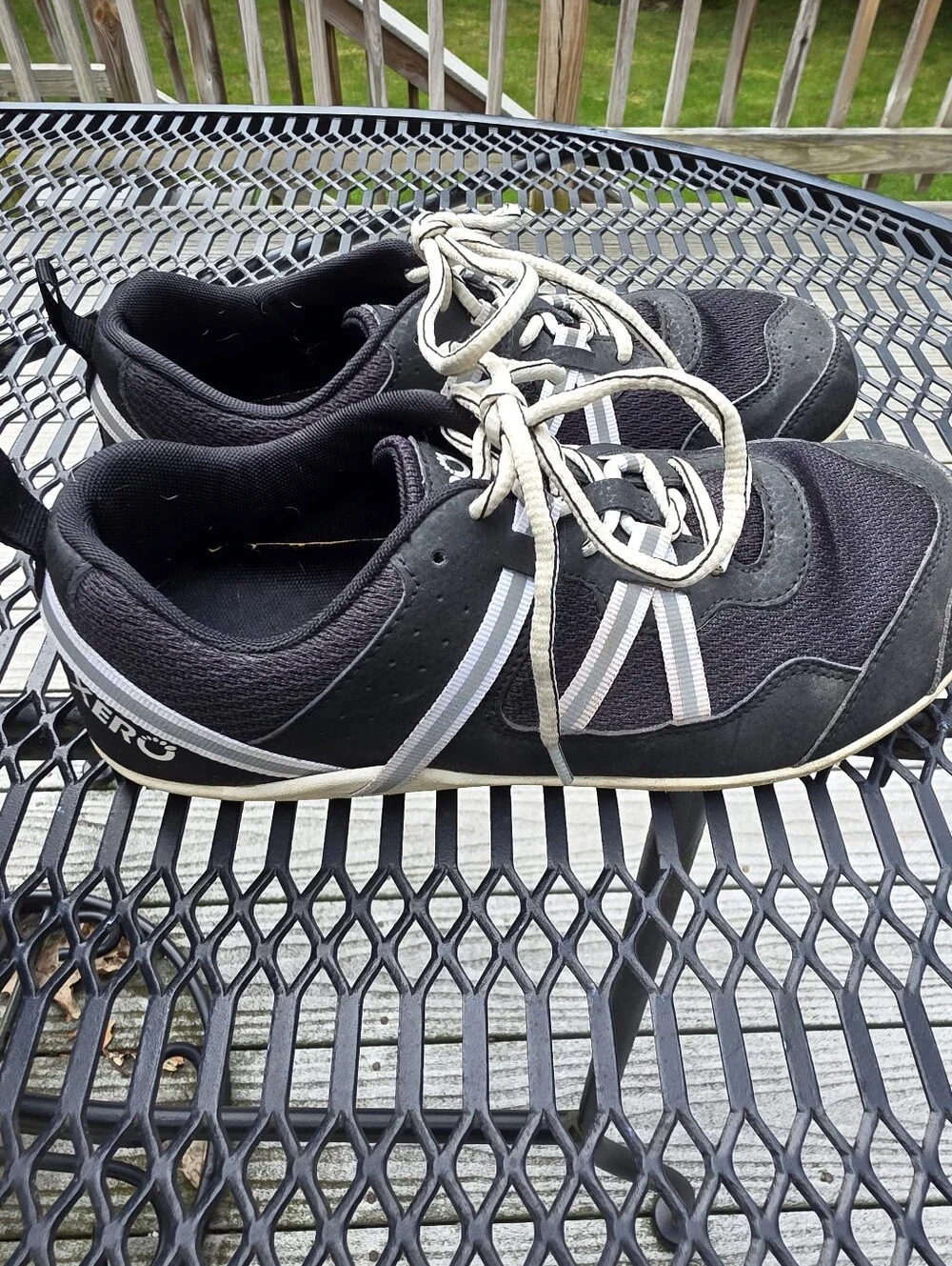 Women's Gently Used Prio Xero Black And White Shoes